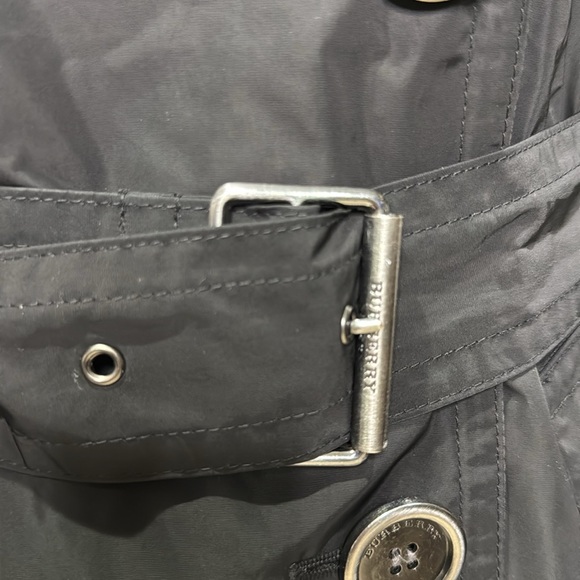 Authentic Burberry Brit Balarmoral Trench Coat Jacket Sizes 8 - Picture 14 of 16